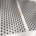 Aluminum hexagonal perforated mesh
